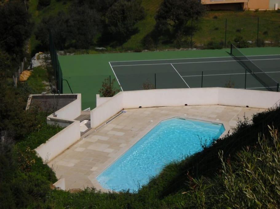 T3 En Rdj Pour 6 Pers Dans Residence Avec Piscine Propriano  Esterno foto